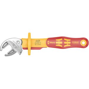 Wera Maulschlüssel 6004 Joker VDE S, Elektro VDE, Einmaulschlüssel, 10-13mm, zöllig, selbstjustierend