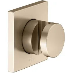 KEUCO Brausehalter, Rosette eckig, 59591030002, Farbe: Bronze gebürstet