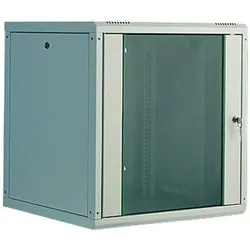 Digitus DN-19 09-U-6/6 Wandschrank (9 HE, 19 Zoll Rack), Serverschrank, Weiss