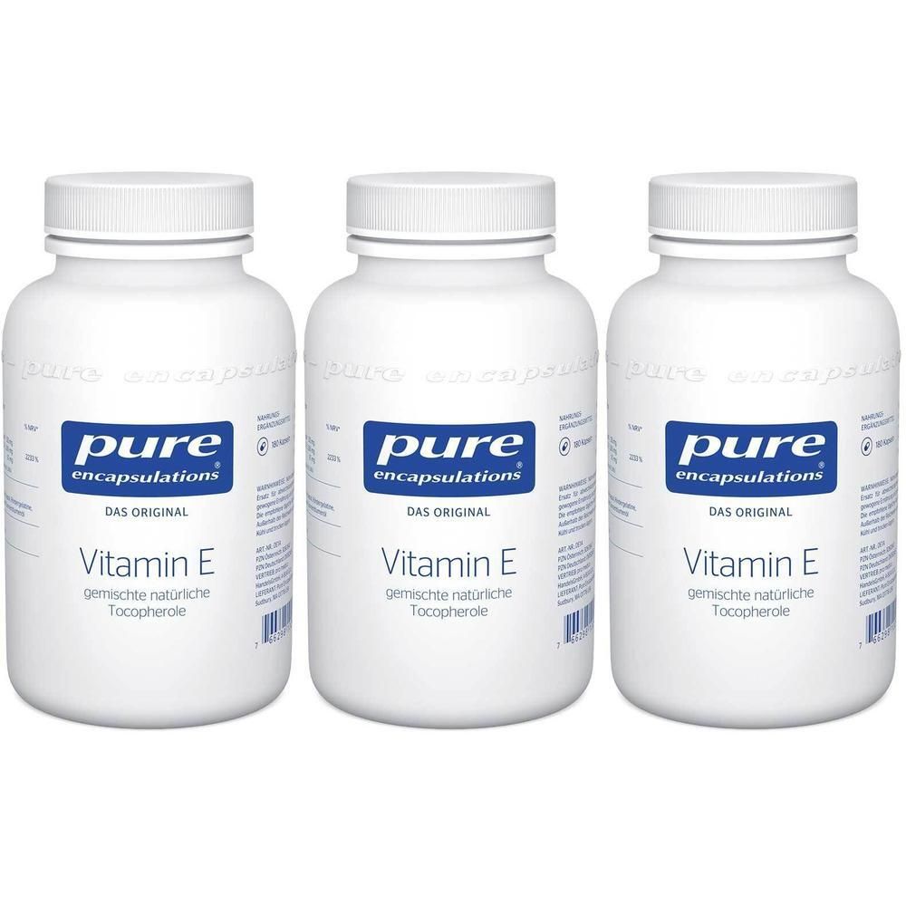 Pure Encapsulations Vitamin E Kapseln x3 3x180 St