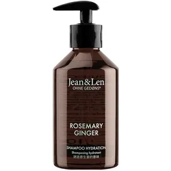 4x Jean & Len, Shampoo, Rosemary Ginger (Flüssiges Shampoo, 300 ml)