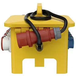 Mennekes, Baustromverteiler, MEN 70446 VERTEILER EverGUM (4x, CEE 16/5, CEE 32/5, CEE 7/4)