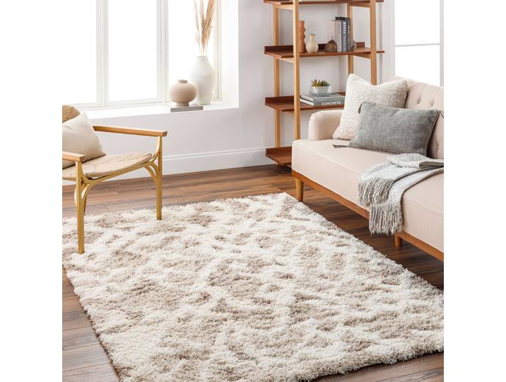 Teppich LIVABLISS SARAJEVO , beige, B:200cm H:62,5mm L:290cm, Polypropylen, Teppiche, Teppich