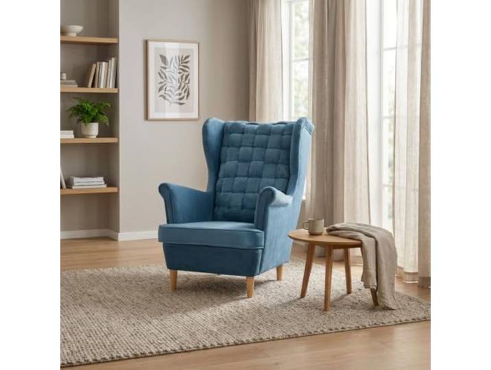 Family Meble Ohrensessel Carol Royal – skandinavischer Sessel – Variante Carol Aura 17