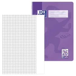 OXFORD Schulheft Touch Lineatur 26 kariert DIN A4