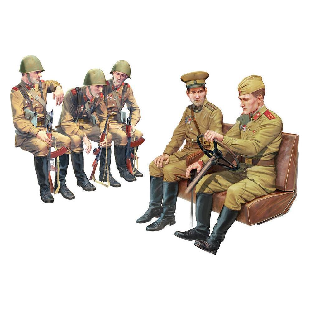 ICM Soviet Army Servicemen (1979-1991) (35636)