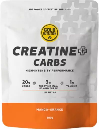 Gold Nutrition Creatine Carbs Mango-Orange 600g