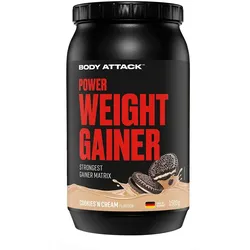 Body Attack - Power Weight Gainer 1500gCookies n Cream