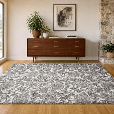 Addison Rugs Premium Washable Super Soft Floral Schaller Dream Shag Rug