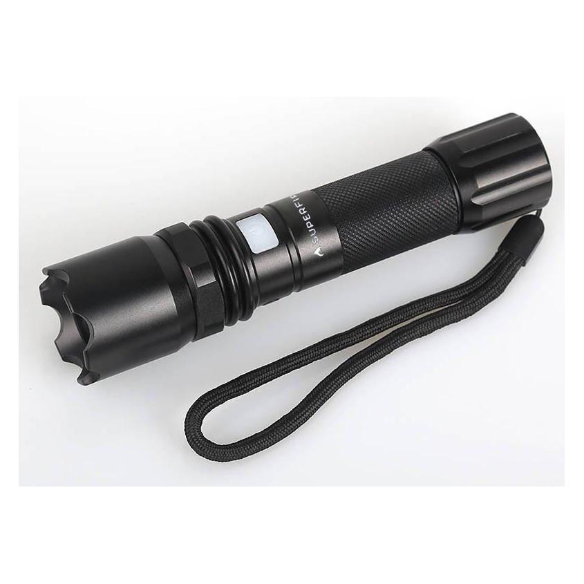 Superfire Flashlight A10, 550lm, USB (15 cm, 1550 lm) (25322526)
