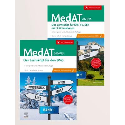 MedAT Kompendium Bd. 1 und 2 2024/2025 für Human- und Zahnmedizin, Taschenbuch von Deniz Tafrali,Sinan Barus,Paul Yannick Windisch,Lena Dax, Urban &