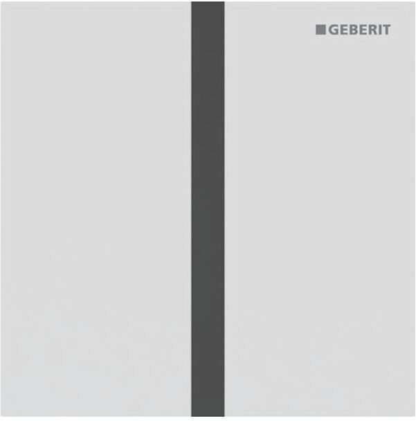 Geberit Typ 40 Urinal-Steuerung 116227JT1 elektronisch, Square, weiß matt / easy-to-clean-beschichtet