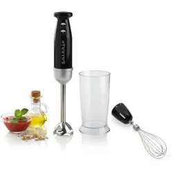 Gorenje Stabmixer - HBX602RLBK -, Stabmixer, Silber, Schwarz