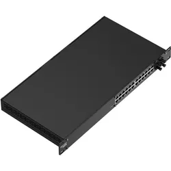 Teltonika SWM280 L2+ Managed Switch 24x total ETH 12x POE 4x SFP Ports (27 Ports), Netzwerk Switch, Schwarz