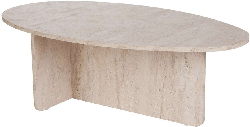 Norden Home Coffee Table Travertine 40cm H X 120cm W X 65.2cm D