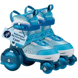 Hudora, Unisex, Rollschuhe, My First Quad (29), Türkis
