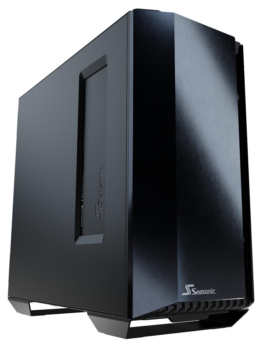 Seasonic SYNCRO Q704 + DGC-650W, Midi Tower, PC, Schwarz, ATX, ITX, micro ATX, Aluminium, Kunststoff, Stahl, Gehärtetes Glas, 18,5 cm