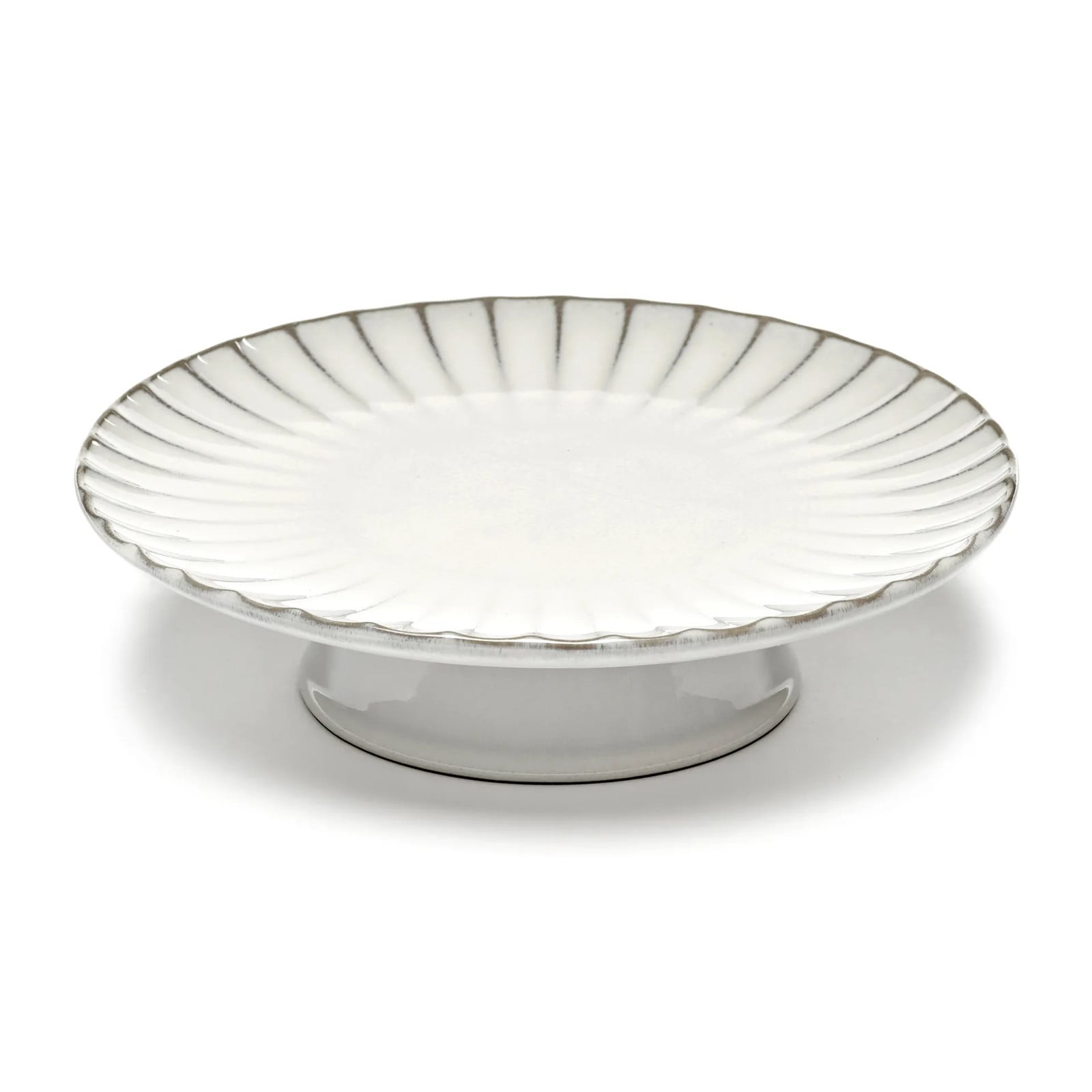 Serax Inku taartschotel wit Ø24 cm