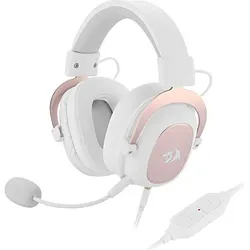 Redragon H510WR-RGB (Kabelgebunden), Gaming Headset, Weiss