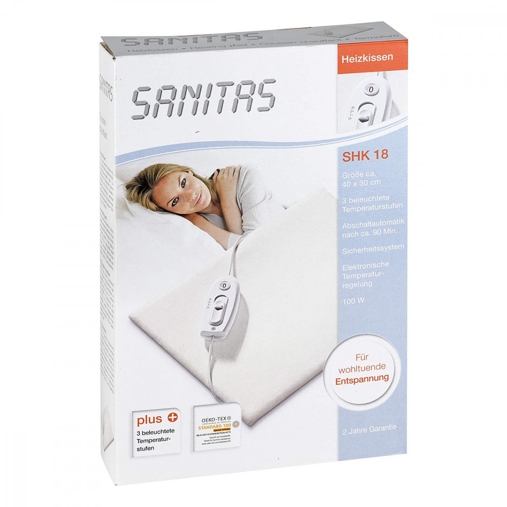 Dr. Junghans Medical GmbH Heizkissen 30x40 cm 3 Temperaturstufen 100w 09735097
