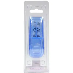 Tablettenteiler groß Farbig transparent 1 St