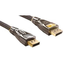 DELOCK 82773 - DisplayPort Kabel, DisplayPort 1.2 Stecker, 5 m, schwarz