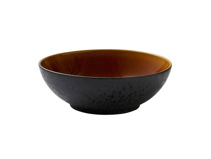 Bitz Bol à salade Bitz Ø30 cm Noir-ambre