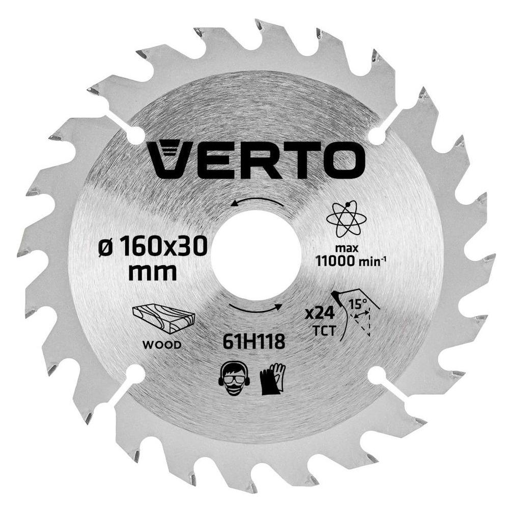 Verto Kreissäge 160x20mm 24Z 61H118 (61H118)