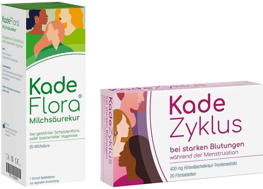 KadeFungin Kadeflora Milchsäurekur + Kadezyklus Blutungen