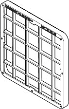 Dornbracht Halter Strahlmattensieb 09179705790 roh