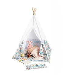 Pinolino Kinderträume Pinolino Kinderzelt Tipi Naira – Spielzelt mit Bodenmatte & Tasche