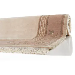 TEPGO Nepalteppich Evergreen creme 40 x 60 cm