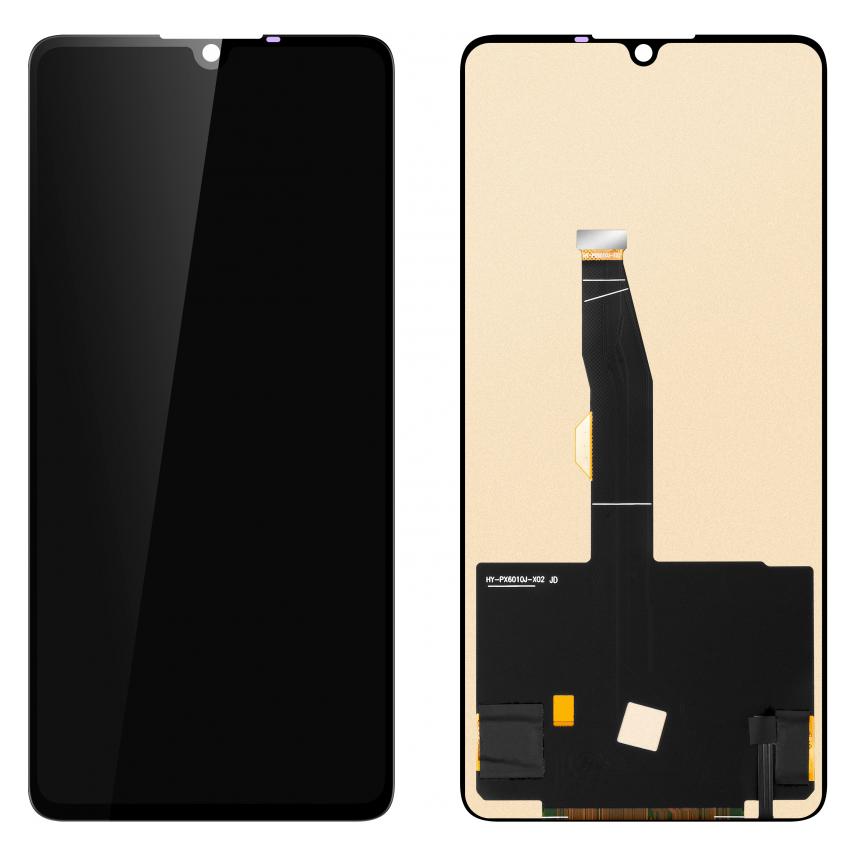 MP Display Unit für Huawei P30, w/o Frame, Aftermarket, Schwarz (Display, Huawei P30) (58016459)