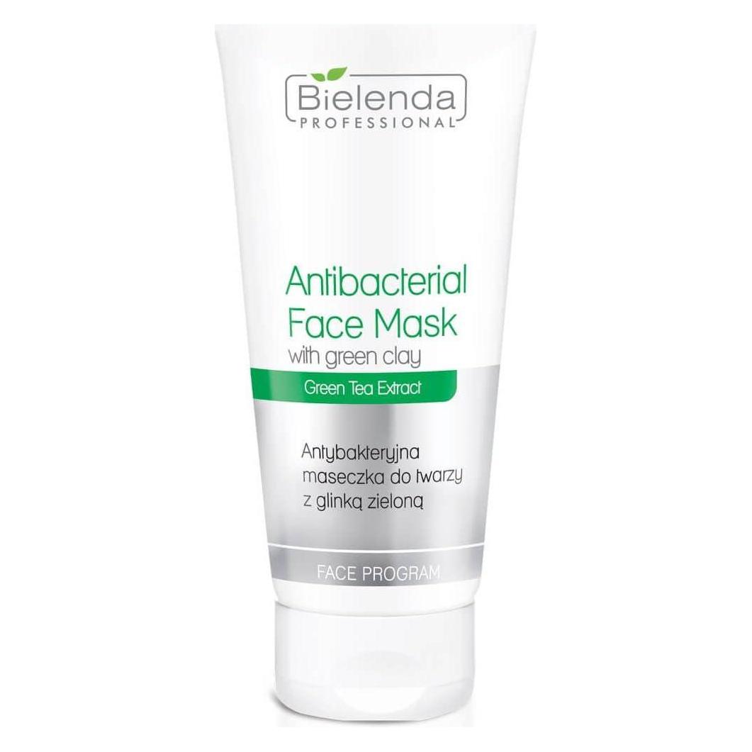 Bielenda Professional - Face Program Antobacterial Face Mask With Green Clay Antibacterial Face Mask (150 g) (0000012988)