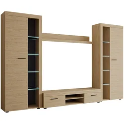 WOHNWAND Rumba XL mit LED Beleuchtung