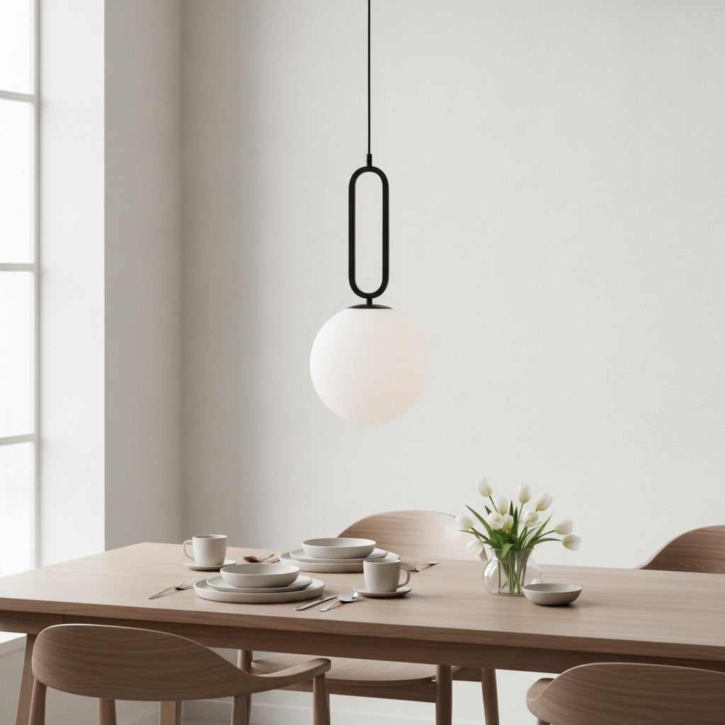Lyora Hanglamp Grus zwart Ø 25cm