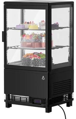 YUN 2.1 Cu.Ft Commercial Beverage Refrigerator, Single Door Display Cooler