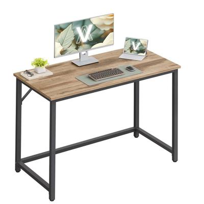 Helloshop26 - Kleiner Schreibtisch/Arbeitsplatz 100 x 50 x 75 cm für Büro Wohnzimmer Schlafzimmer einfache Montage Metall 12_0004686