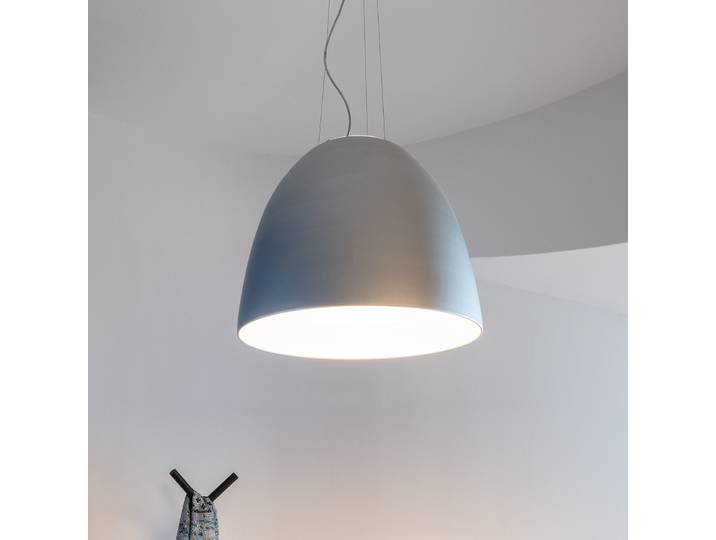 Suspension LED Nur gris métallisé - Artemide Nur App - Salon / séjour - Design - À ampoule unique
