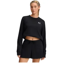Damen-Sweatshirt Under Armour Rival Terry Crew Größe: S /  schwarz
