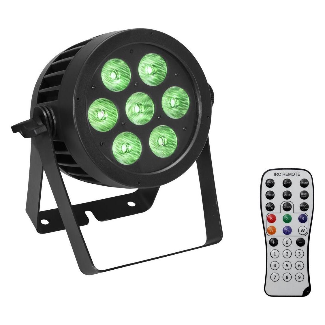 Eurolite LED IP PAR 7x8W QCL Spot (8 W, LED) (51914230)