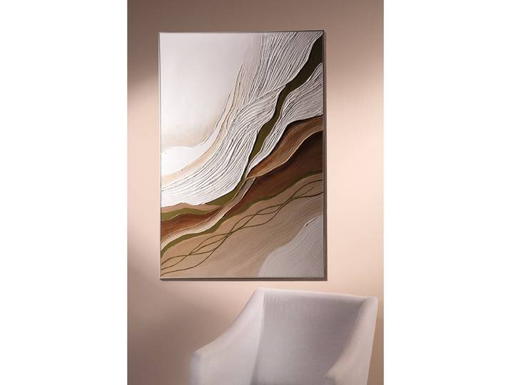 Wandbild FINK FERANO , bunt (farbe bild(er): braun), B:80cm H:120cm T:4cm, Aluminium, Bilder, Wandbild