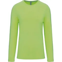 Kariban Herren T-Shirt langarm K359 lime L