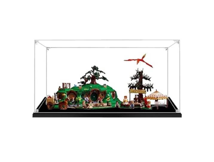 Acryl-Displaybox für Lego 10354 Modell, transparent, staubdicht, kompatibel mit Lego 10354 Modell (Modell nicht im Lieferumfang enthalten) (3 mm)