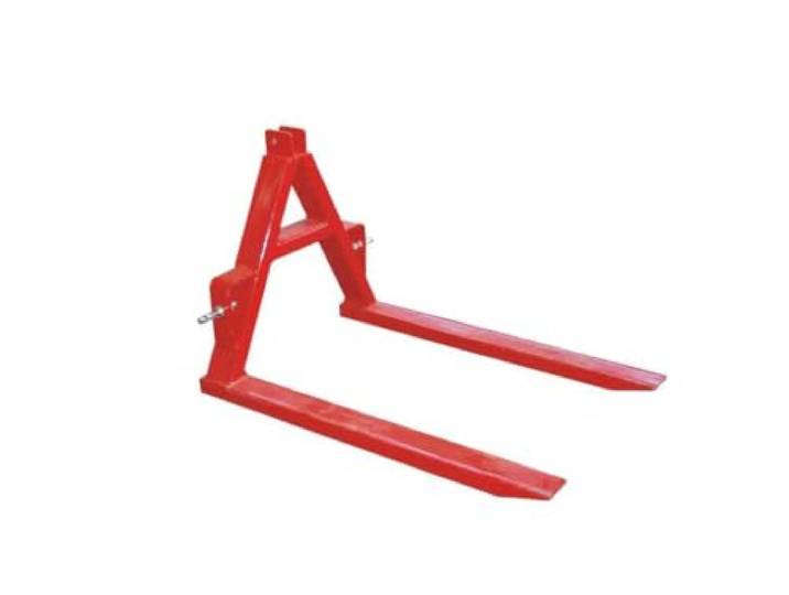 P. Lindberg Palettengabel, 1000 kg, Kat. 1 und Euro-Anbau für Traktoren 115cm Gabeln, 22mm Hubbolzen, 54cm Gabelabstand, sichere Lasthandhabung für Paletten-& landwirtschaftlichen Materialtransport