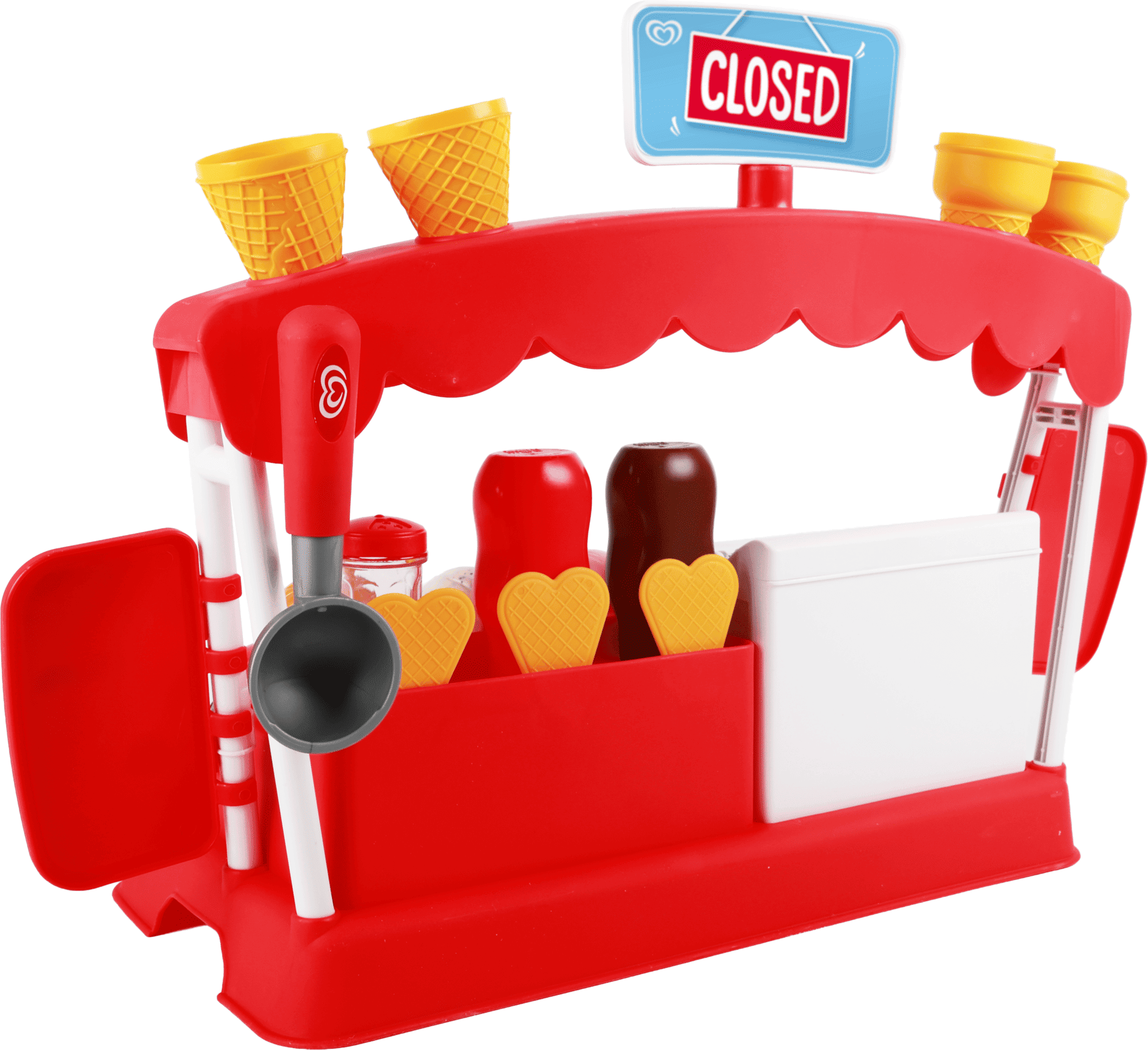 Casdon Walls Ice Cream Parlour Playset – 35+ Pieces for Kids