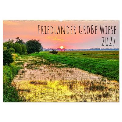Friedländer Große Wiese (Wandkalender 2027 DIN A2 quer), CALVENDO Monatskalender
