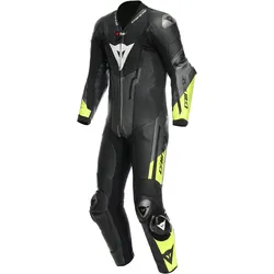 Dainese Misano 3 D-Air Airbag perforierte 1-Teiler Motorrad Lederkombi 44