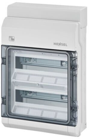 Hensel Boîtier d'automate KV 24TE (2x12x18 mm) IP65 KV PC 9224 (61001105)