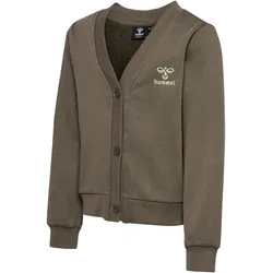 hummel hmlTONE Sweatjacke Mädchen 0554 - major brown 116
